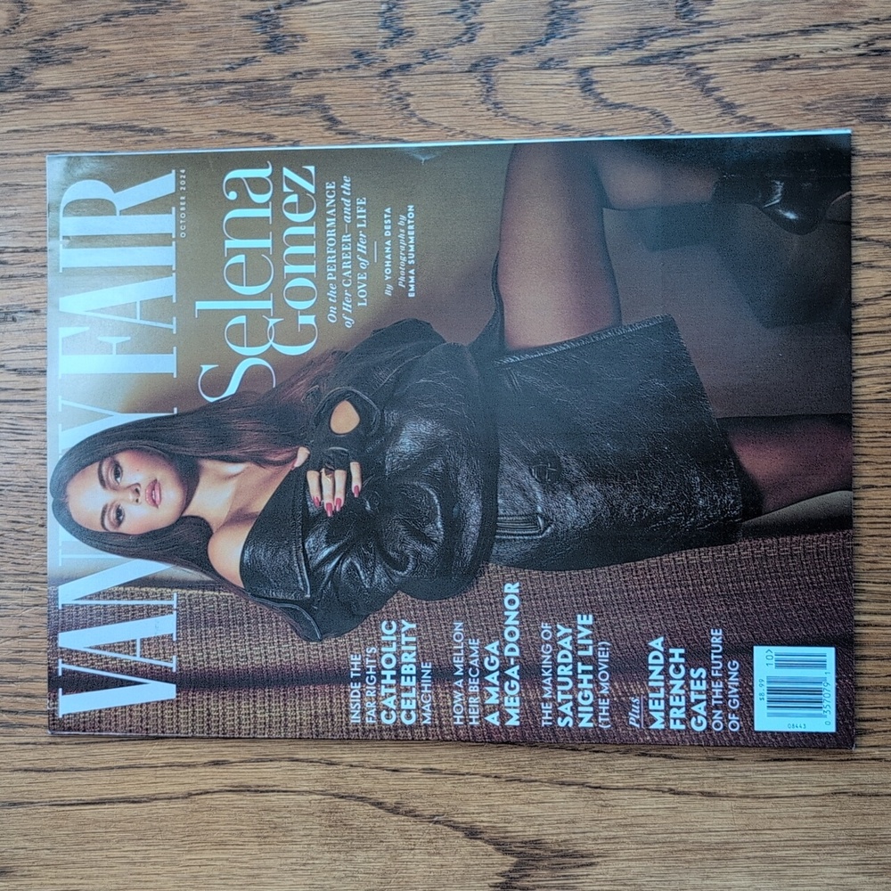 Vanity Fair Magazine Selena Gomez October 2024